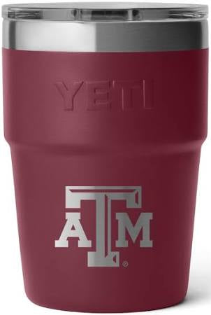 YETI- Texas A&M 16oz Stackable Tumbler
